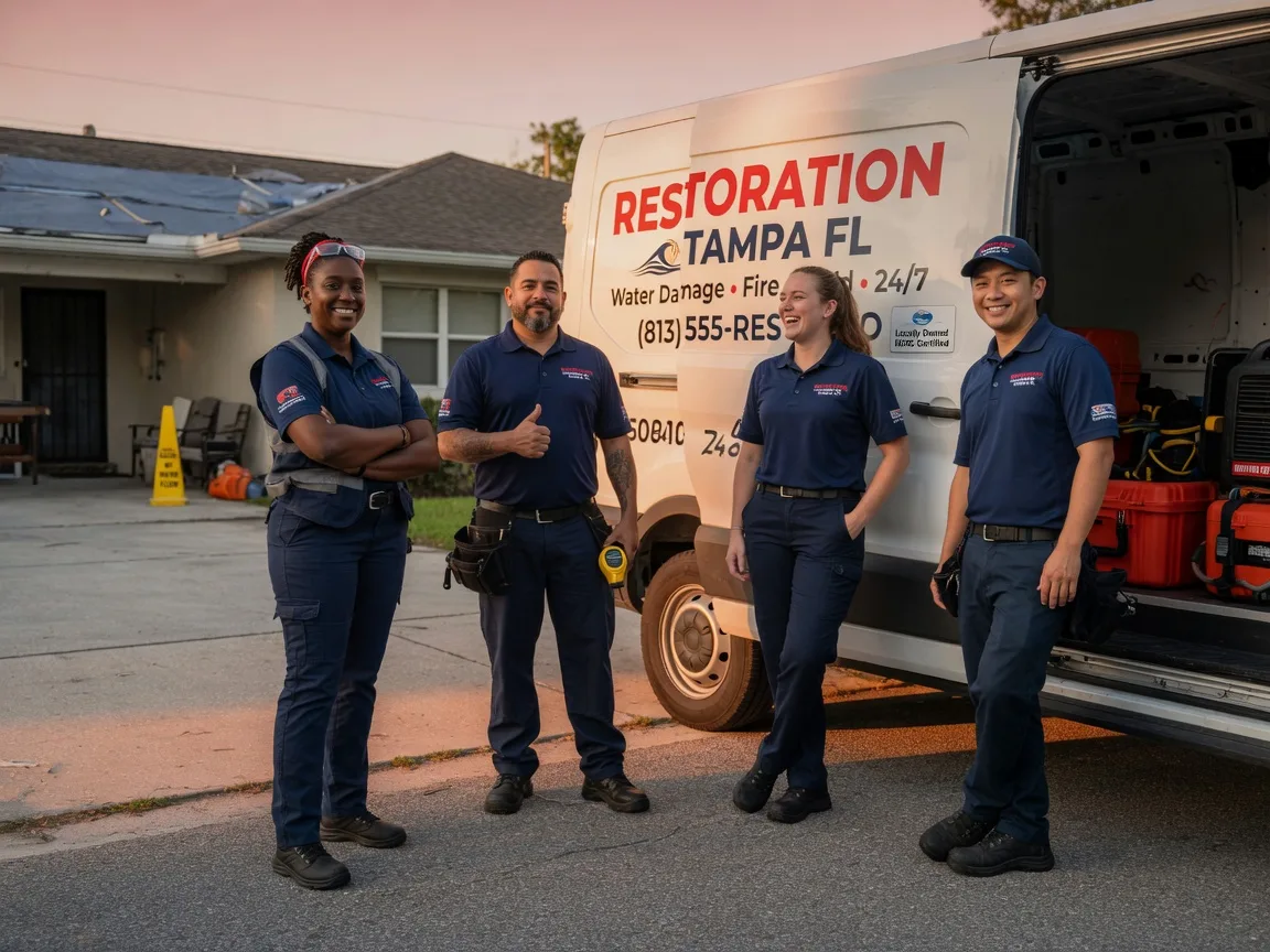 Water Damage Restoration company in Bentonville, AR